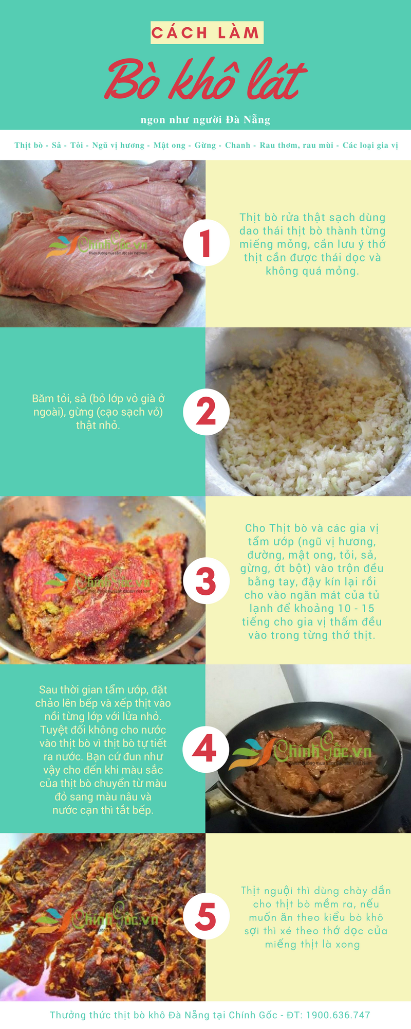 cach lam bo kho lat da nang