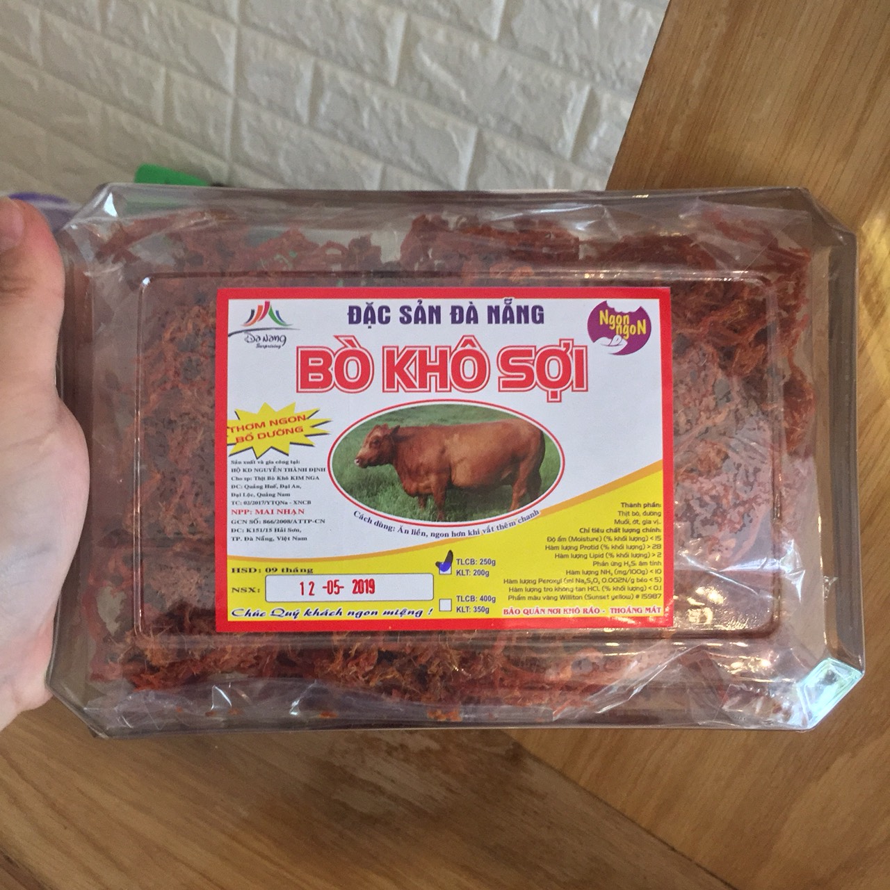 Bò Khô sợi Đà Nẵng