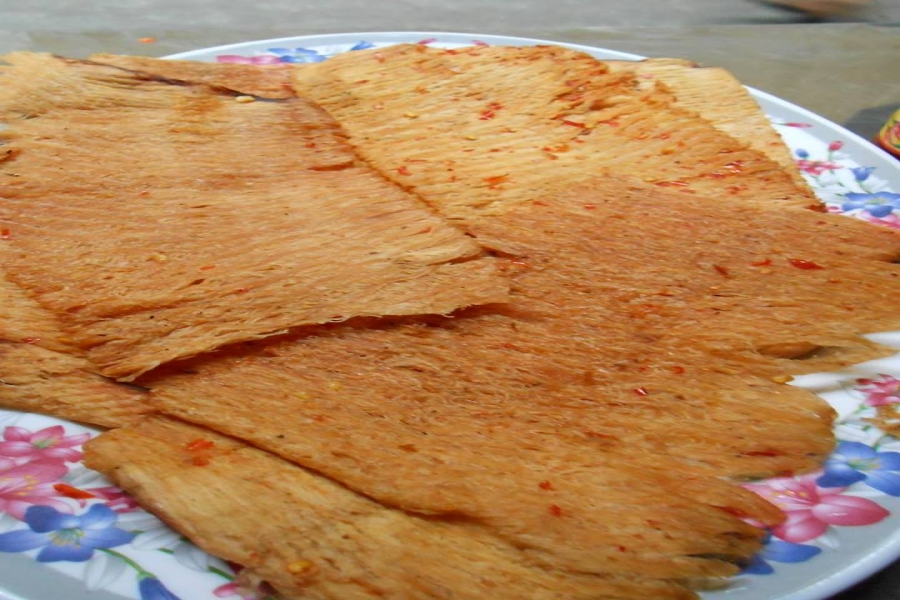 Mực Cán tẩm gia vị ăn liền