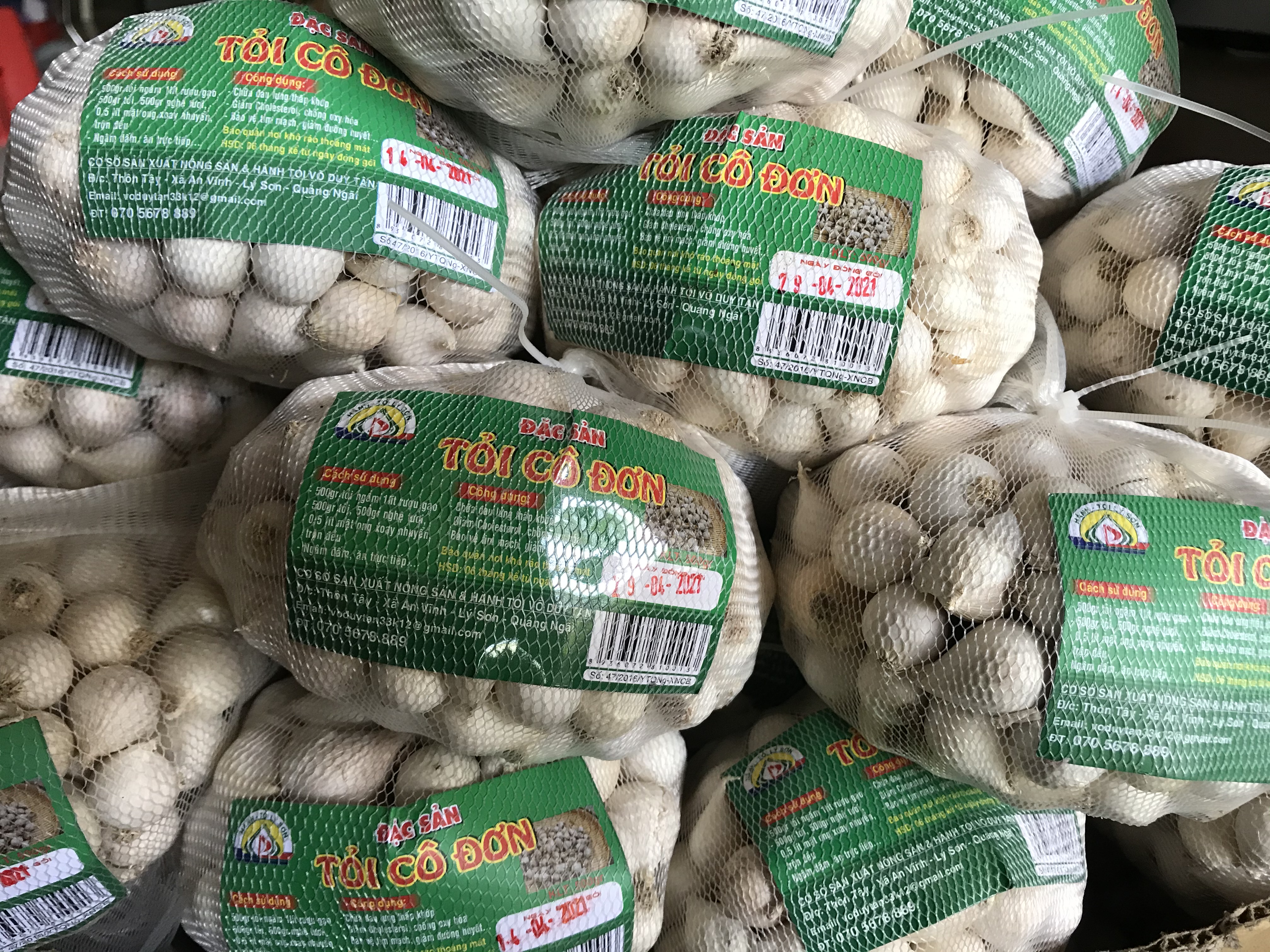 Tỏi cô đơn Lý Sơn