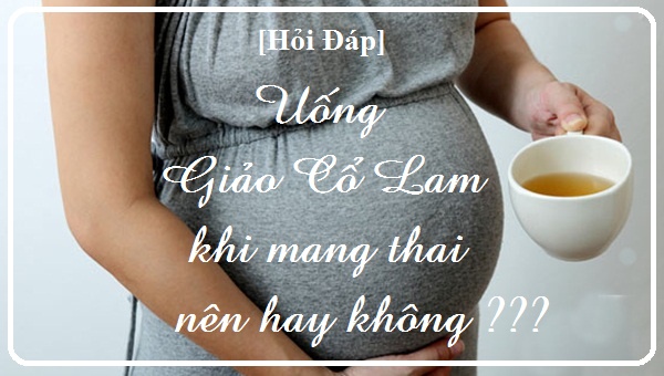 uong giao co lam khi mang thai