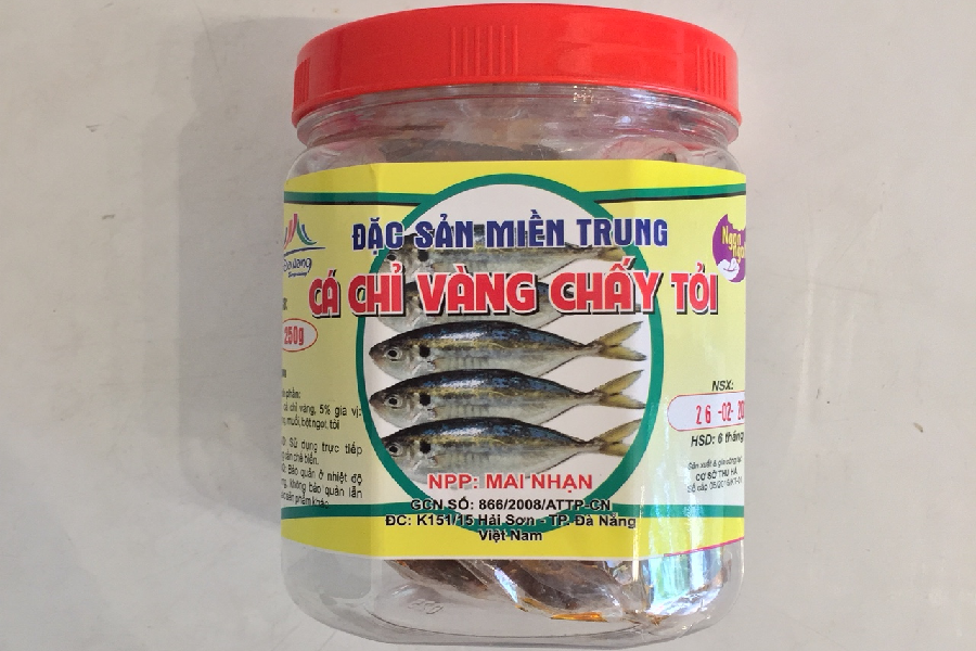 Cá chỉ vàng chấy tỏi