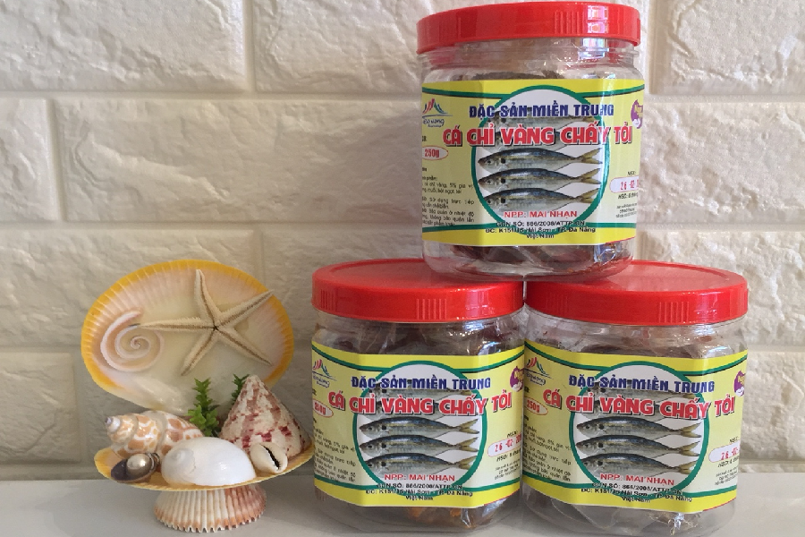 Cá chỉ vàng chấy tỏi