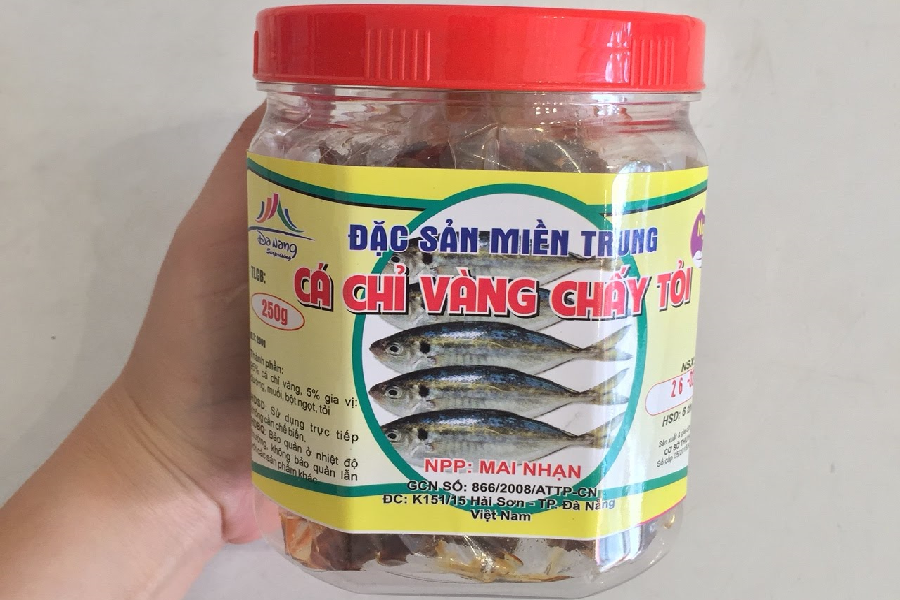 Cá chỉ vàng chấy tỏi
