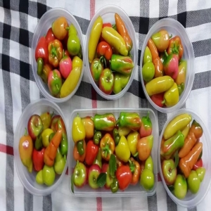 Chia sẻ cách làm bánh đậu xanh hình hoa quả độc đáo