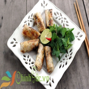 Bí quyết làm chả giò hạt sen thịt heo thơm ngon hấp dẫn 