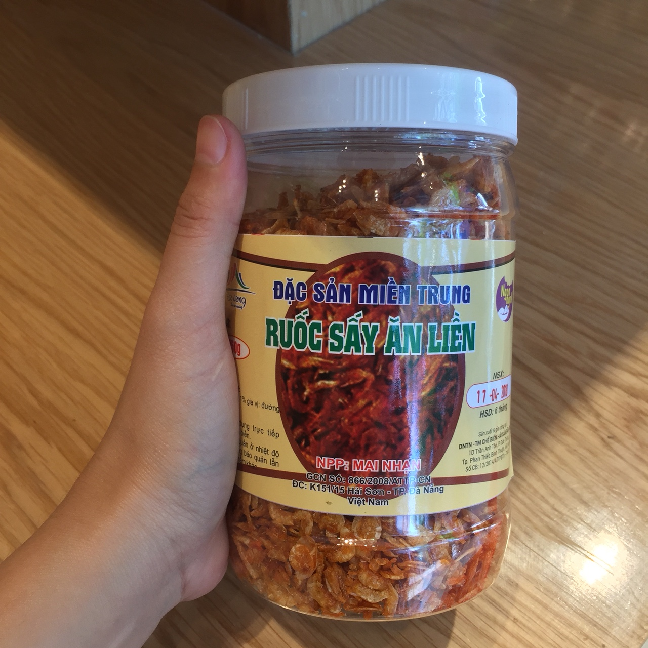 Ruốc Sấy Ăn Liền Đà Nẵng