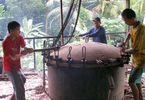 quy trinh san xuat tinh dau tram