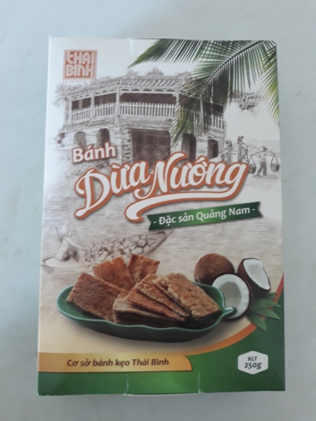 Bánh dừa nướng Thái Bình