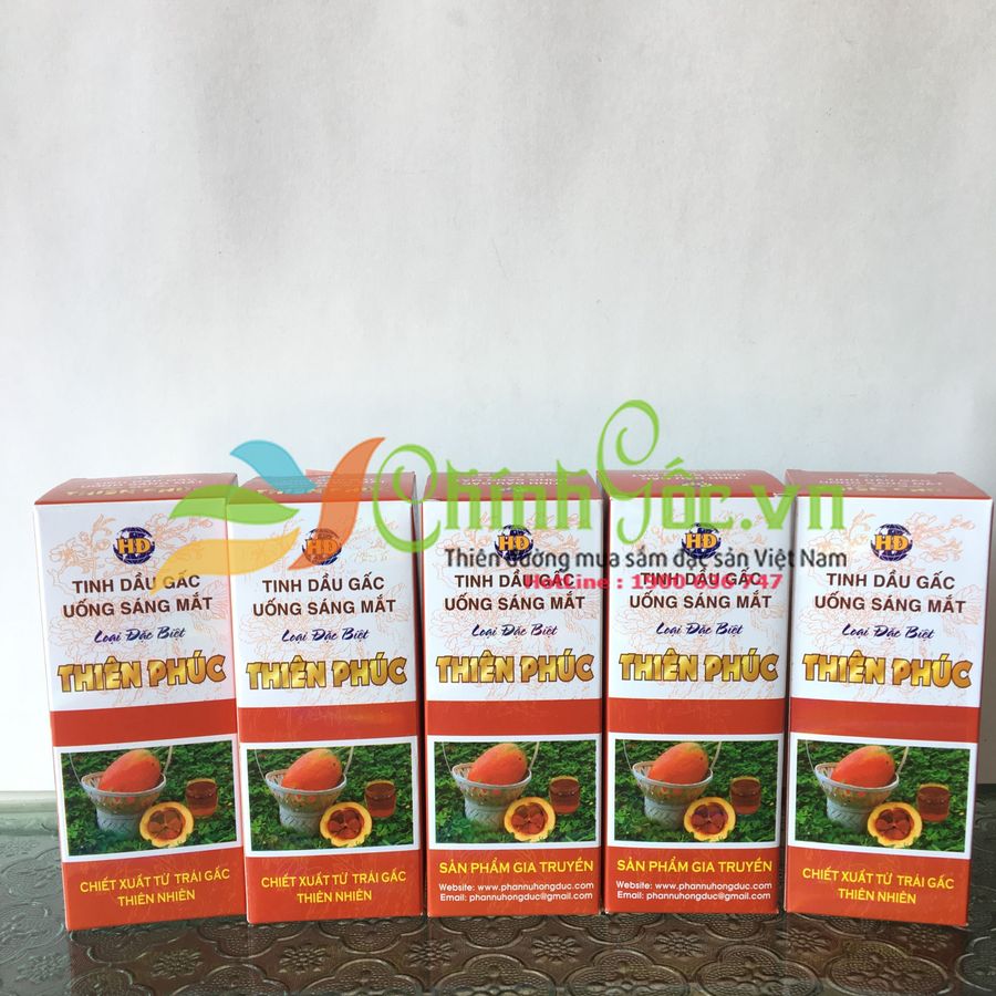 Tinh Dầu Gấc Uống Sáng Mắt