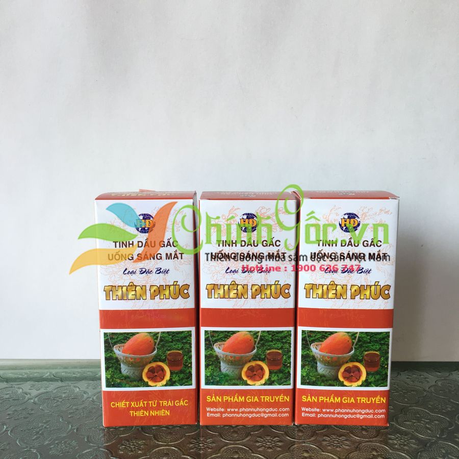 Tinh Dầu Gấc Uống Sáng Mắt