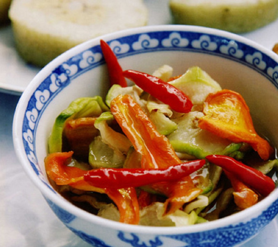 Mắm dưa Dì Cẩn Đà Nẵng