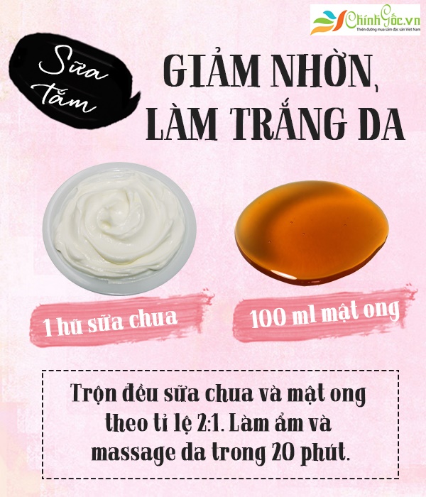 TUYỆT CHIÊU LÀM SỮA TẮM TRẮNG DA TẠI NHÀ 