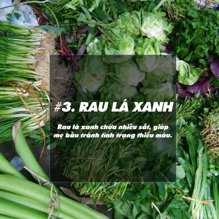 THỰC PHẨM TỐT CHO PHỤ NỮ MANG THAI