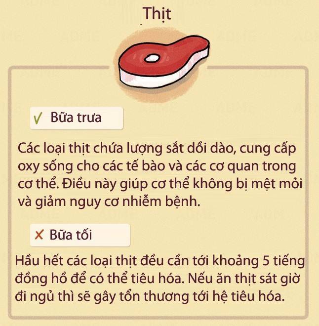 Ăn gì và ăn khi nào ? Mẹo vặt cùng Chính Gốc