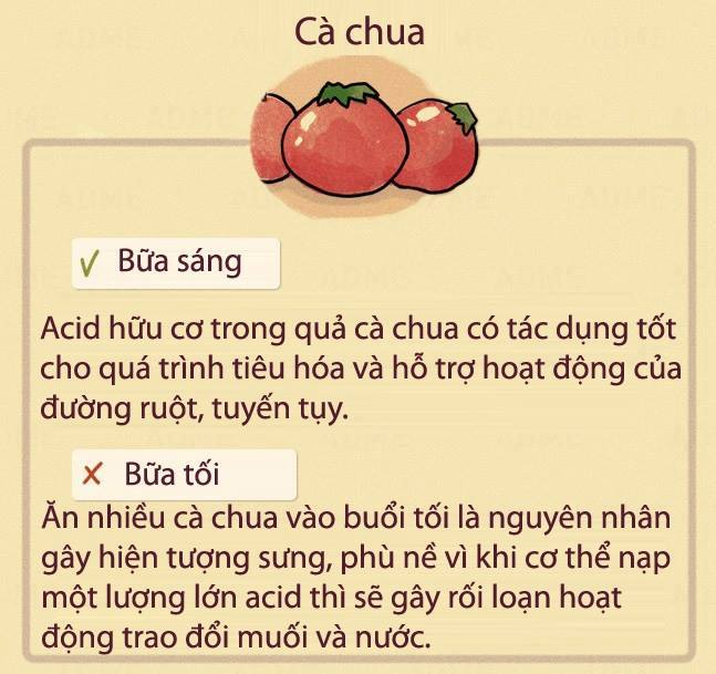 Nên ăn gì và khi nào ?