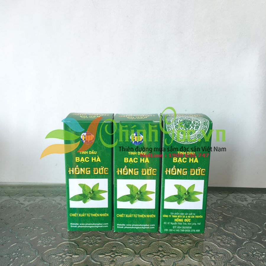 Tinh Dầu Bạc Hà