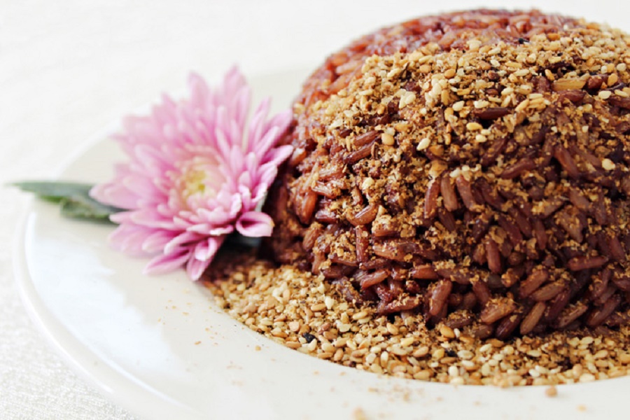 Gạo lứt muối mè