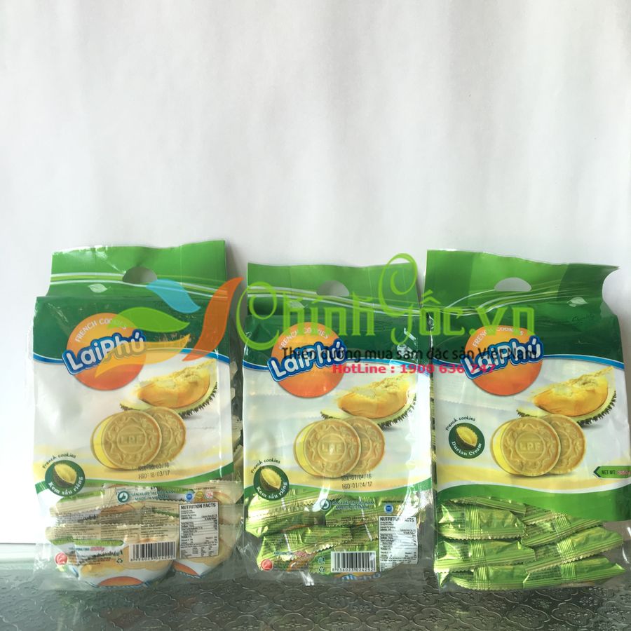 Bánh sầu riêng  French cookies Lai Phú