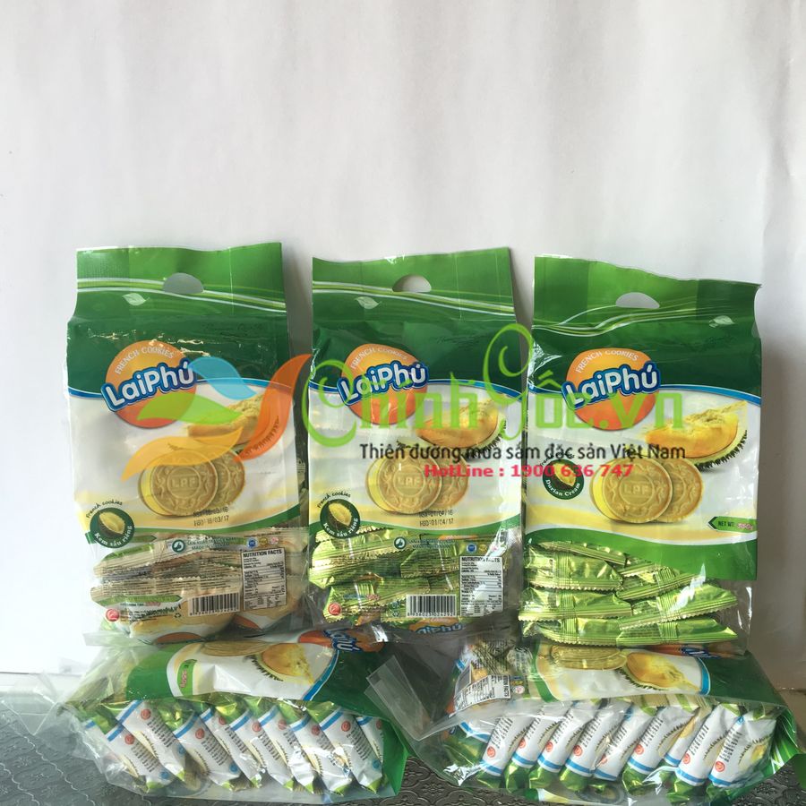 Bánh sầu riêng  French cookies Lai Phú