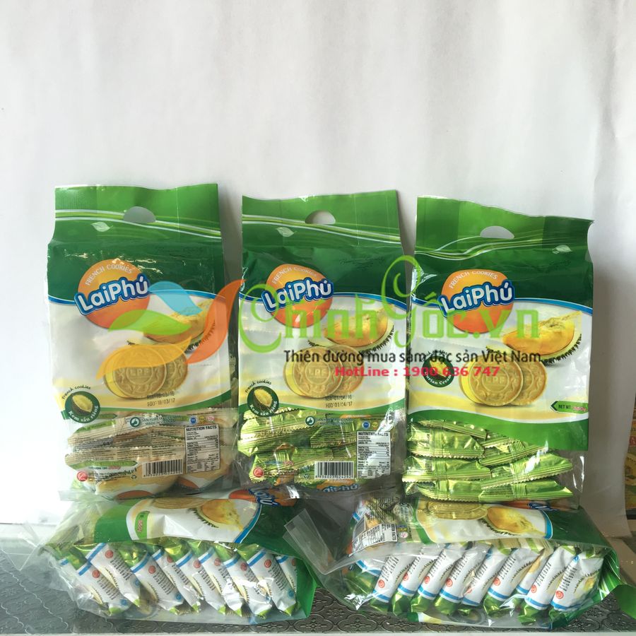 Bánh sầu riêng  French cookies Lai Phú