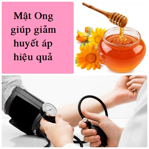 Mật Ong giúp giảm huyết áp hiệu quả