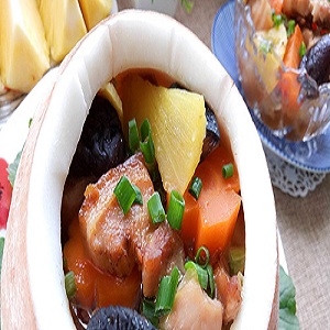 Hết cơm với món thịt ba chỉ om sọ dừa