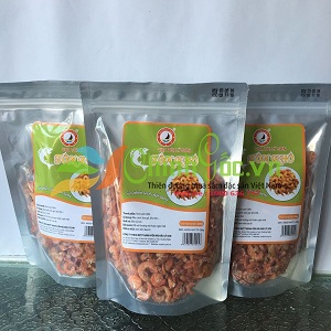 Đặc sản Lý Sơn nổi tiếng Tôm nõn khô 