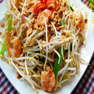 Thanh mát cùng món Gỏi tôm trộn giá đỗ