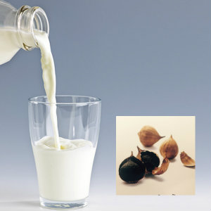 Bảo vệ sức khỏe tốt bằng những ly sữa tỏi đen 