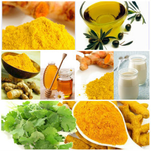 Giải quyết vấn đề mụn đầu đen bằng tinh bột nghệ 