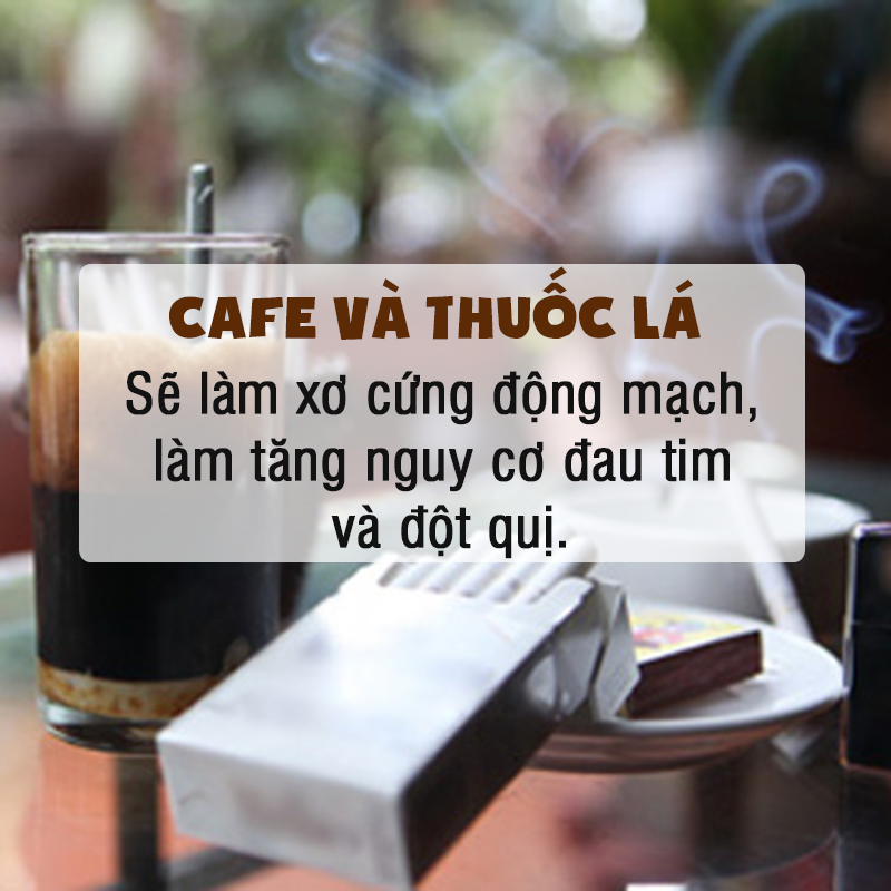 Cafe và thuốc lá