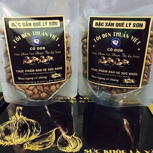 Tỏi đen cô đơn Lý Sơn