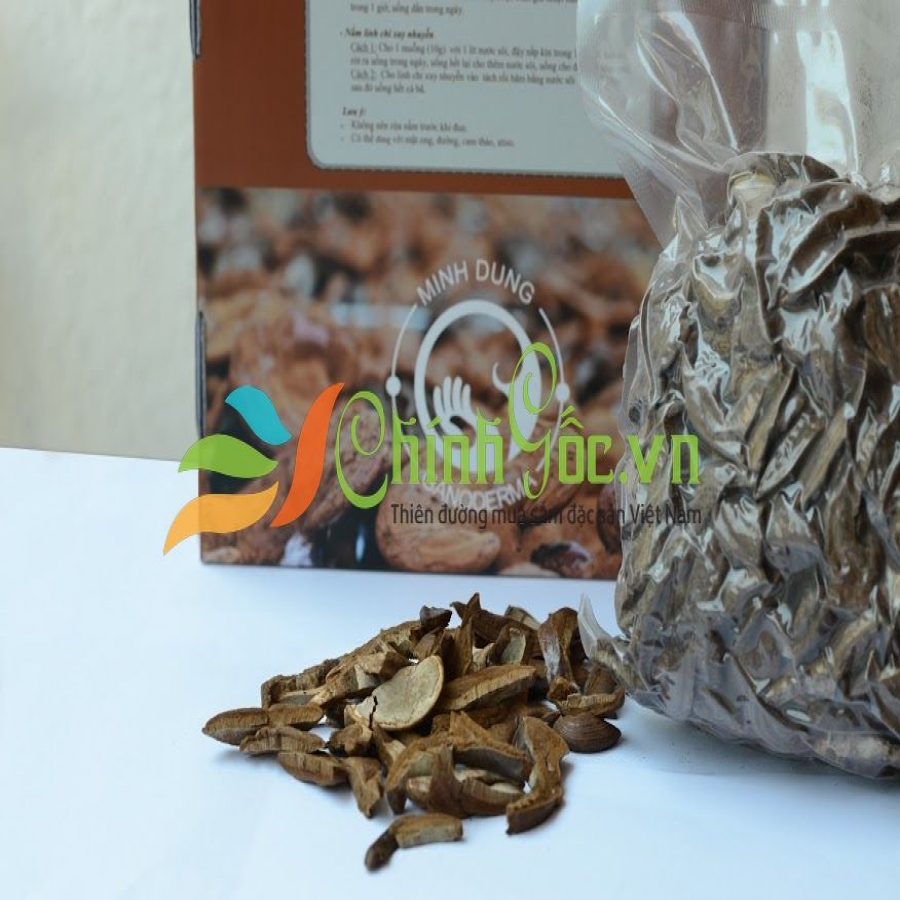 Nấm linh chi thái lát