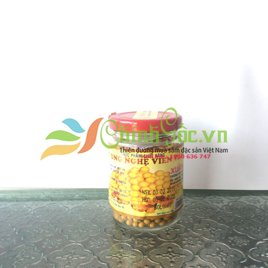 Mật ong nghệ viên vàng Xuân Nguyên