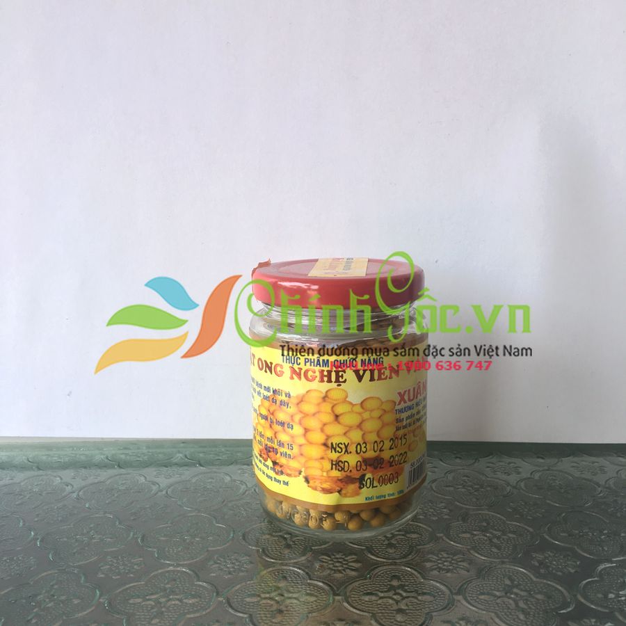 Mật ong nghệ viên vàng Xuân Nguyên