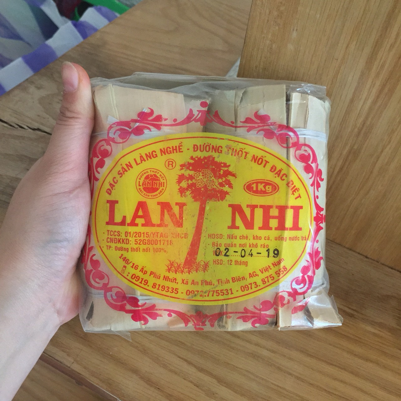 Đường thốt nốt Lan Nhi