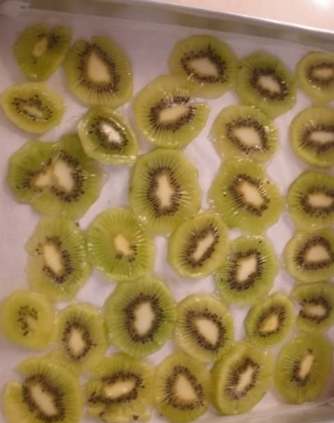 cach lam mut kiwi say kho