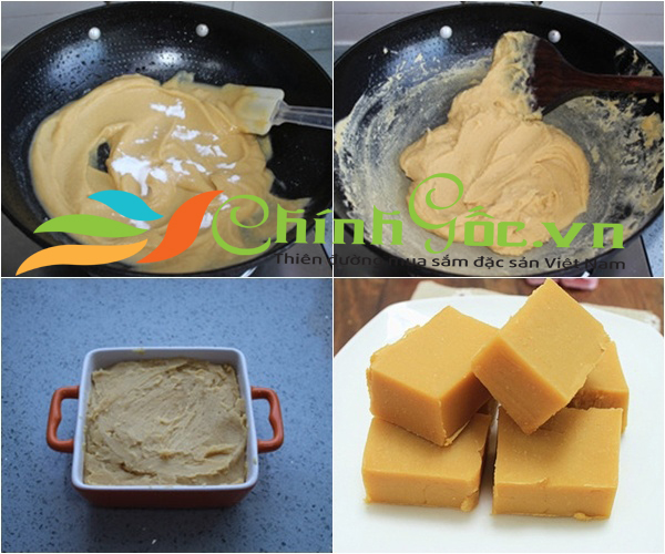 lam banh dau xanh bang noi com dien tai nha