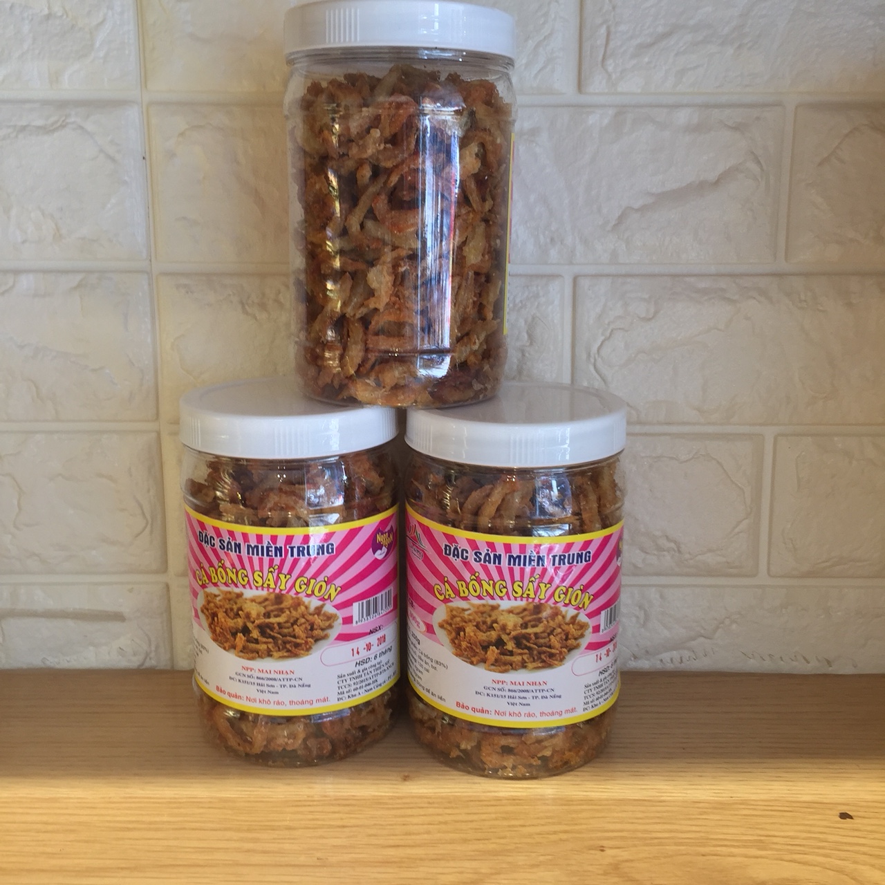 Cá bống sấy giòn