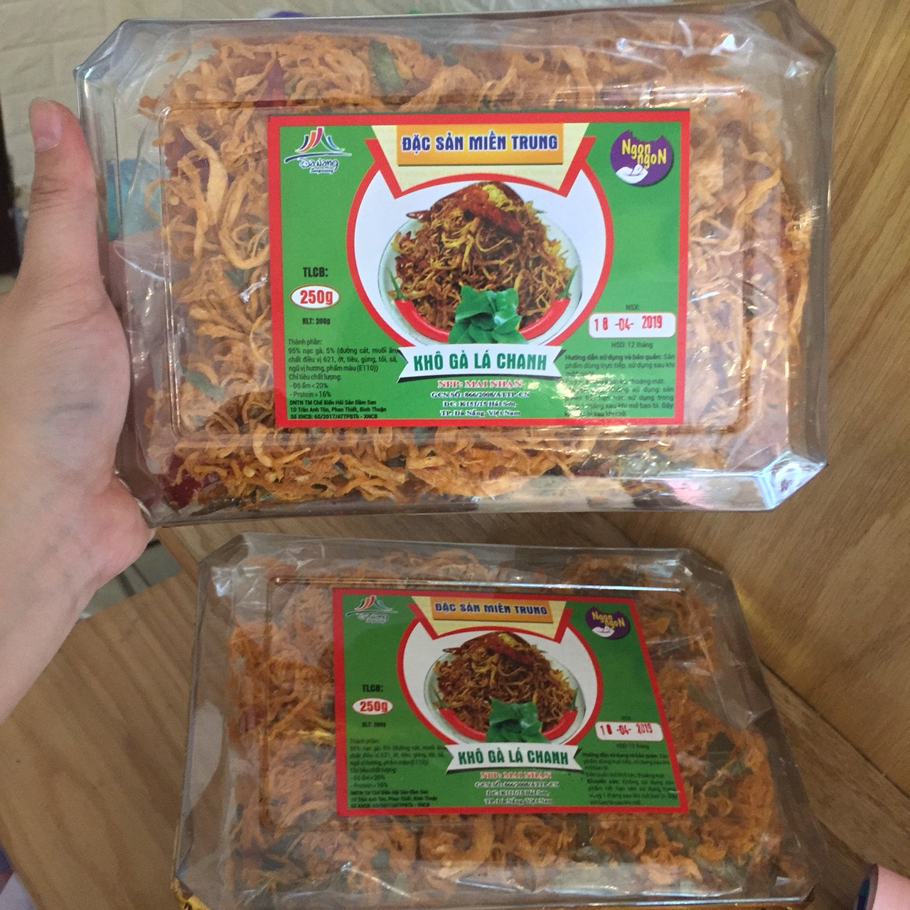 Khô gà xé sợi Đà Nẵng