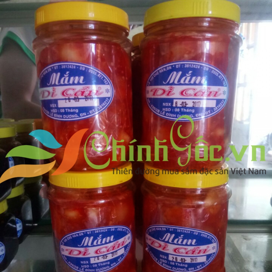 Mắm cà pháo Dì Cẩn