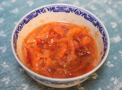 mắm tôm chua ăn với gì