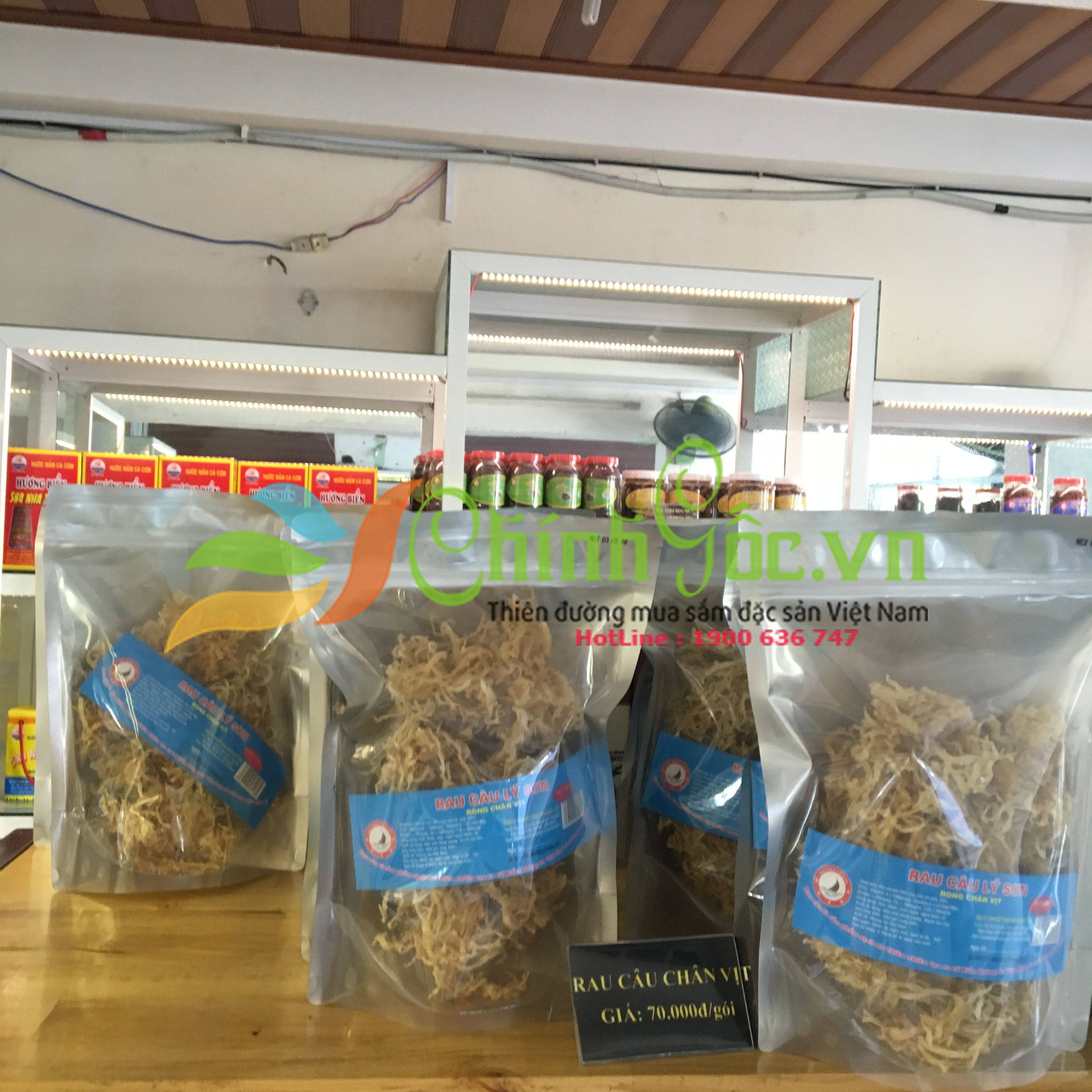 rau cau chan vit ban o dau