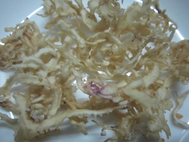 rau cau chan bit ngam nuoc