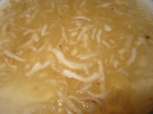 cach lam thach rau cau chan vit