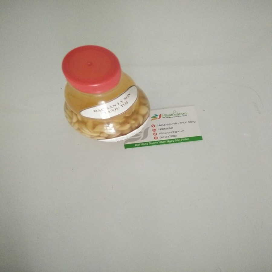 Rượu tỏi tép Lý Sơn