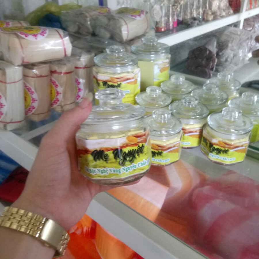 Tinh Bột Nghệ Vàng Mẹ Nguyệt