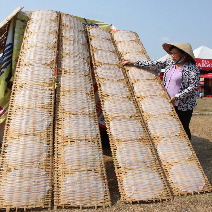 Bánh tráng Trà Vi