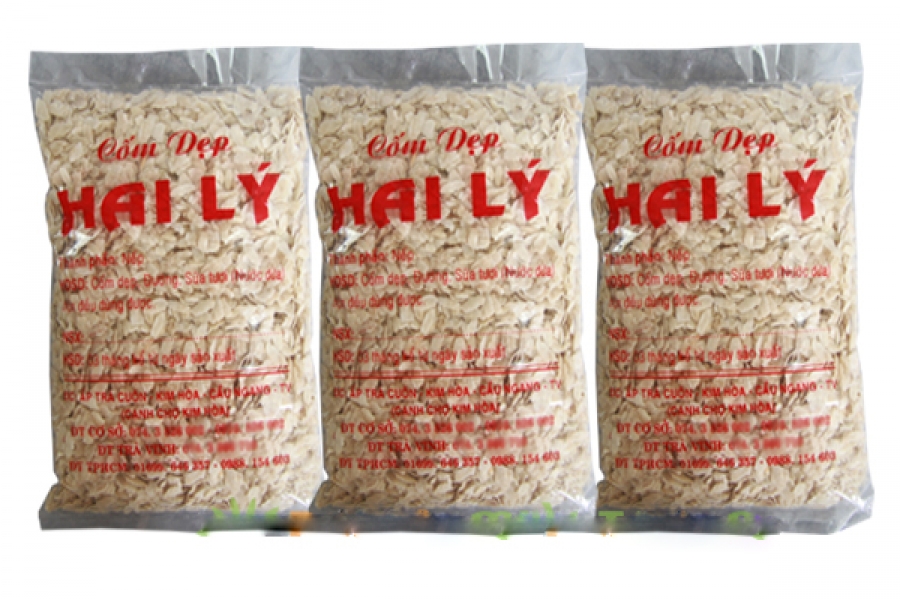 Cốm dẹp Trà Vinh